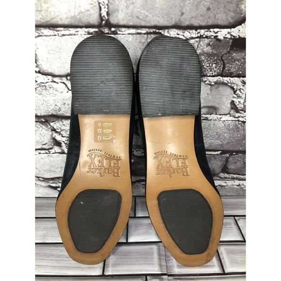 Barker Flex Fine English Shoes Navy Blue Leather Loafers Women Sz 7AA US/37.5EU - Picture 13 of 16